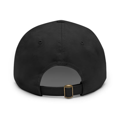 Dad Hat - Ribbit Crew Pepecoin Hodlers Leather Patch