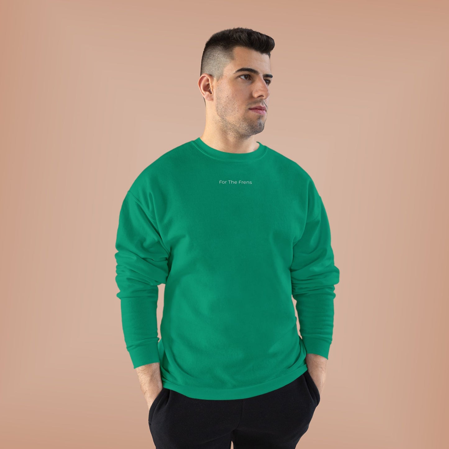 Crewneck Sweatshirt - Crypto Pond Abstract Design - For The Frens