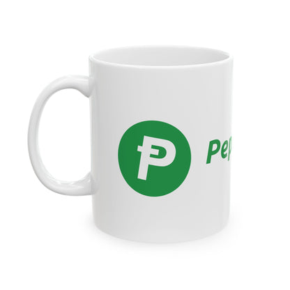 Mug for Frens and Pepecoin Holder, Ceramic Mug