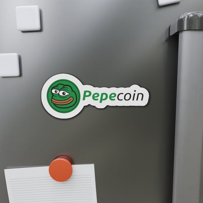 Die-Cut Magnets - Pepecoin Frog Frens